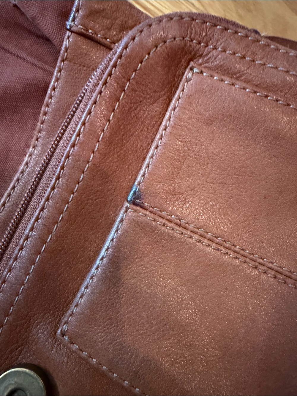 Vintage Fossil crossbody bag - Picture 7 of 7